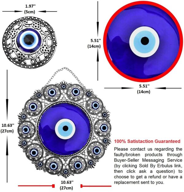 Erbulus Blue Evil Eye - XX-Large Wall Decor in a Box - Image 2