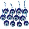 Erbulus Blue Evil Eye Beads - 12 pcs in a Box