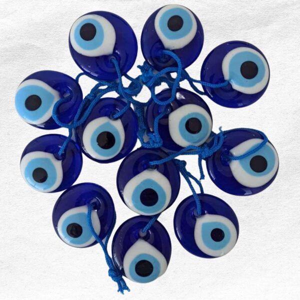Erbulus Blue Evil Eye Beads - 12 pcs in a Box - Image 4