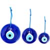 Erbulus Blue Evil Eye Set of 3 in a Box