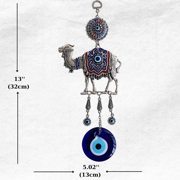 Erbulus Blue Evil Eye with Colourful Camel in a Box - Image 2