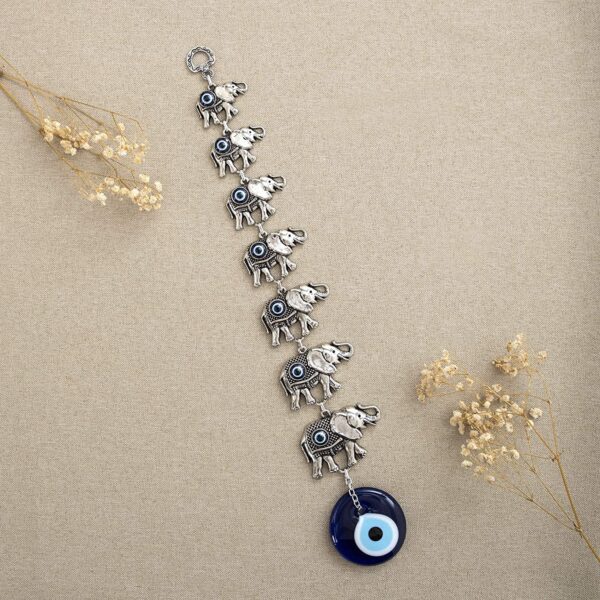Erbulus Blue Evil Eye with Seven Elephants in a Box - Image 4