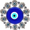 Erbulus Blue Evil Eye - X-Large Wall Decor in a Box
